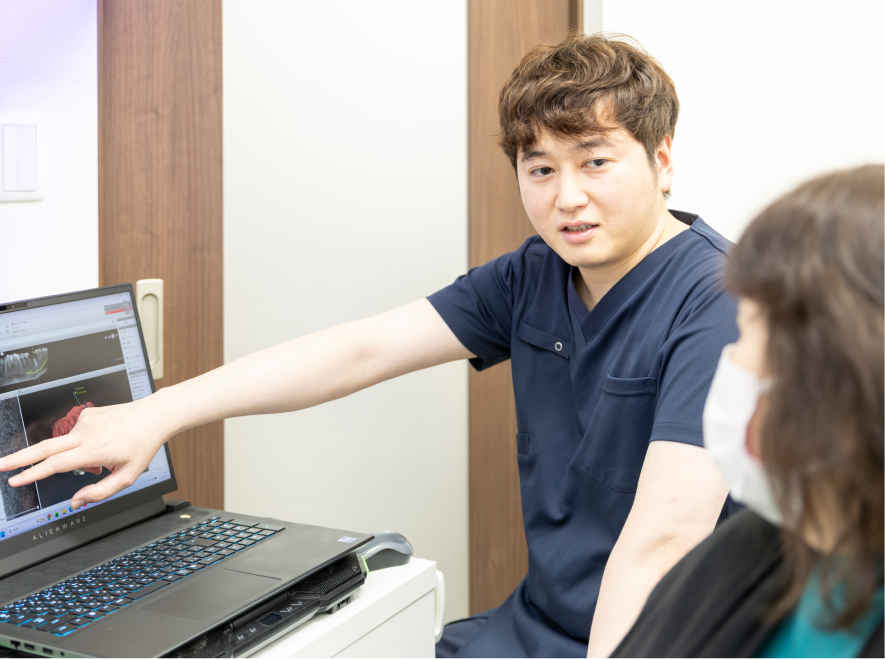 精密検査に基づく緻密なオーダーメイド設計